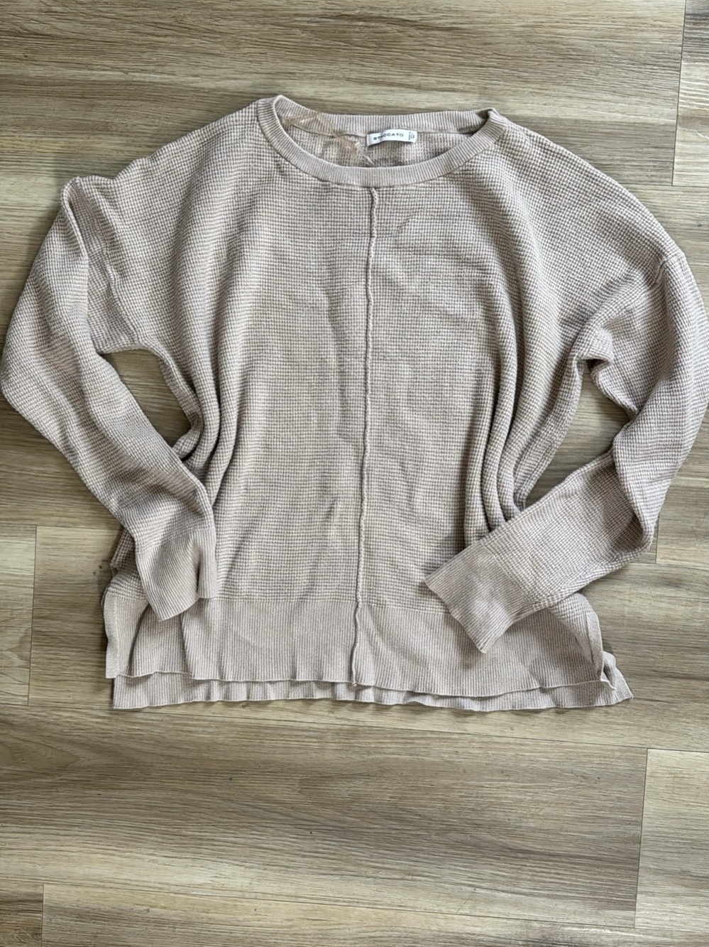 Staccato Women's Knit Sweater in Brown Like New